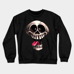 Crazy Skull Crewneck Sweatshirt